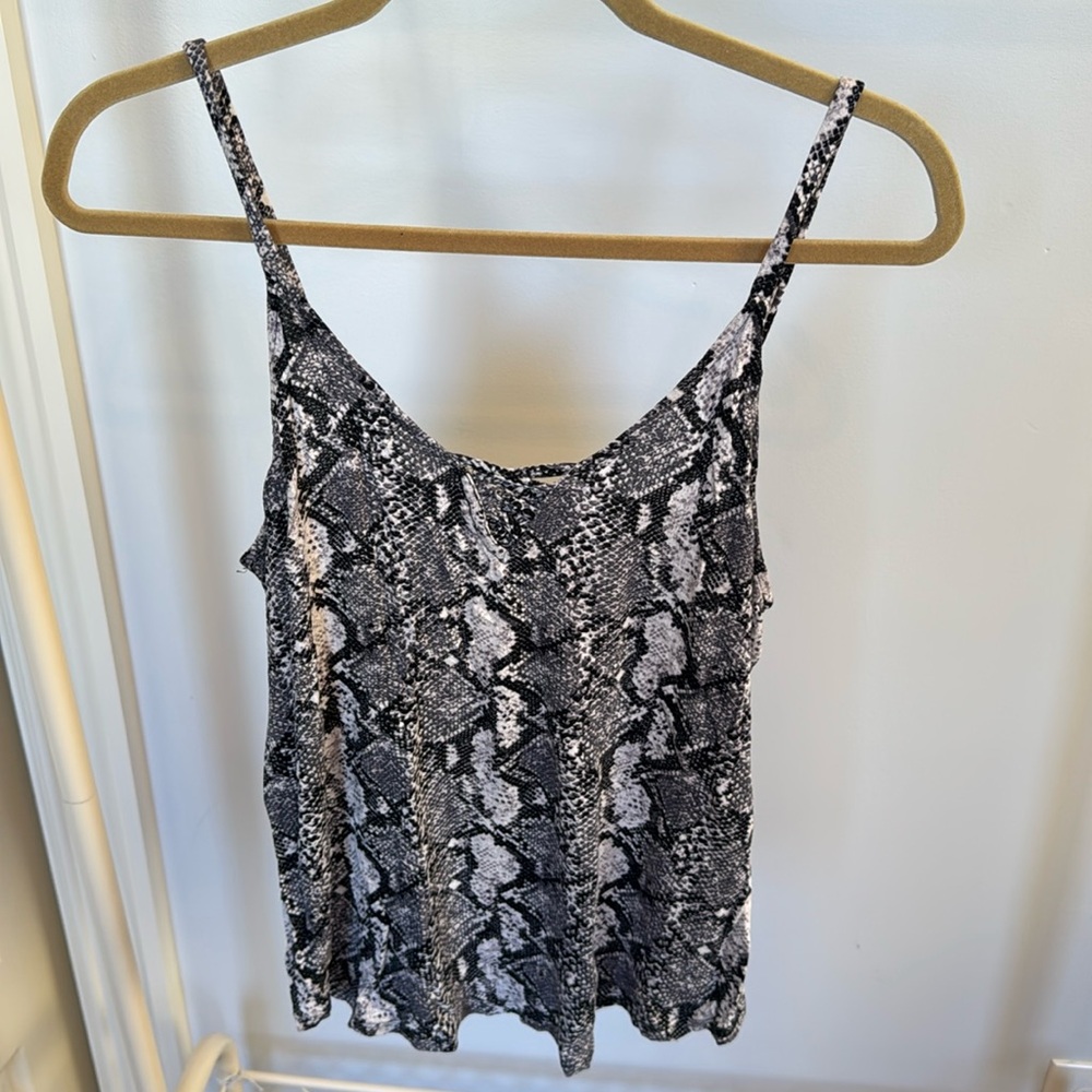 Animal Print Tank Top